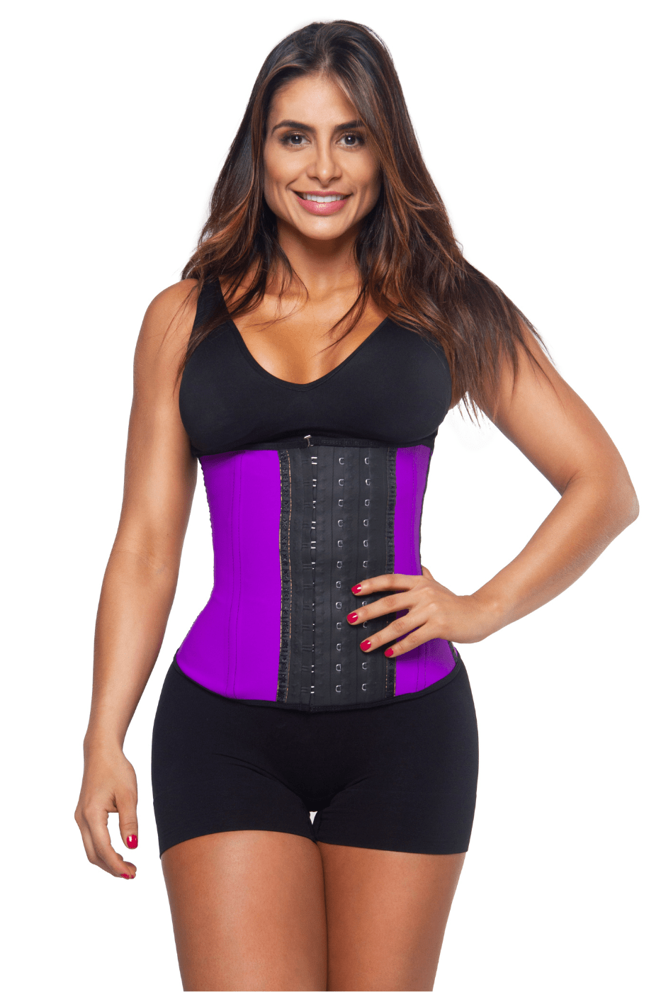 SqueezMeSkinny1 Activewear Long Torso 12" Sport Waist Trainer Solid Colors