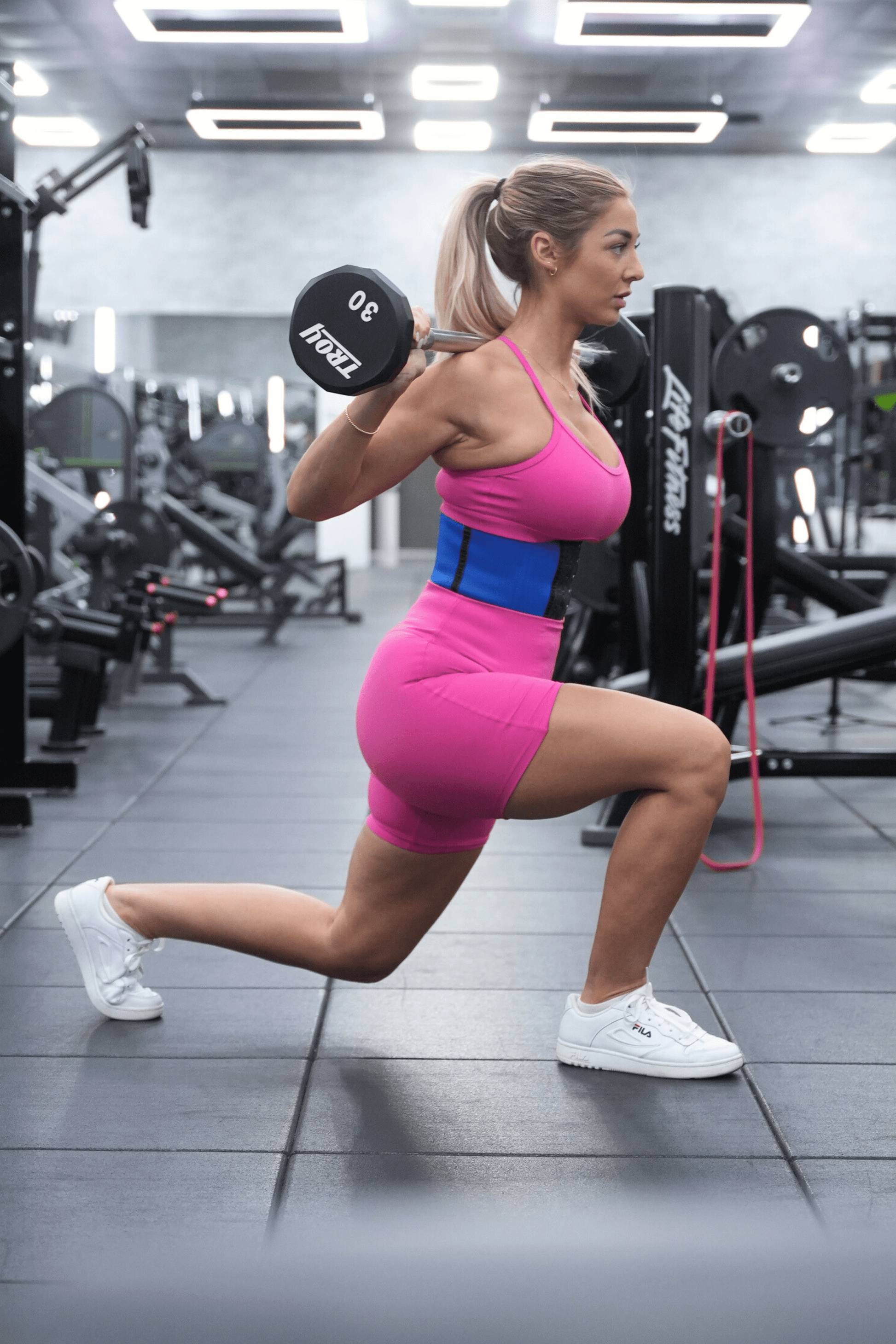 SqueezMeSkinny Blue / 3XS 8" Short Torso Sport Waist Trainer Solid Colors