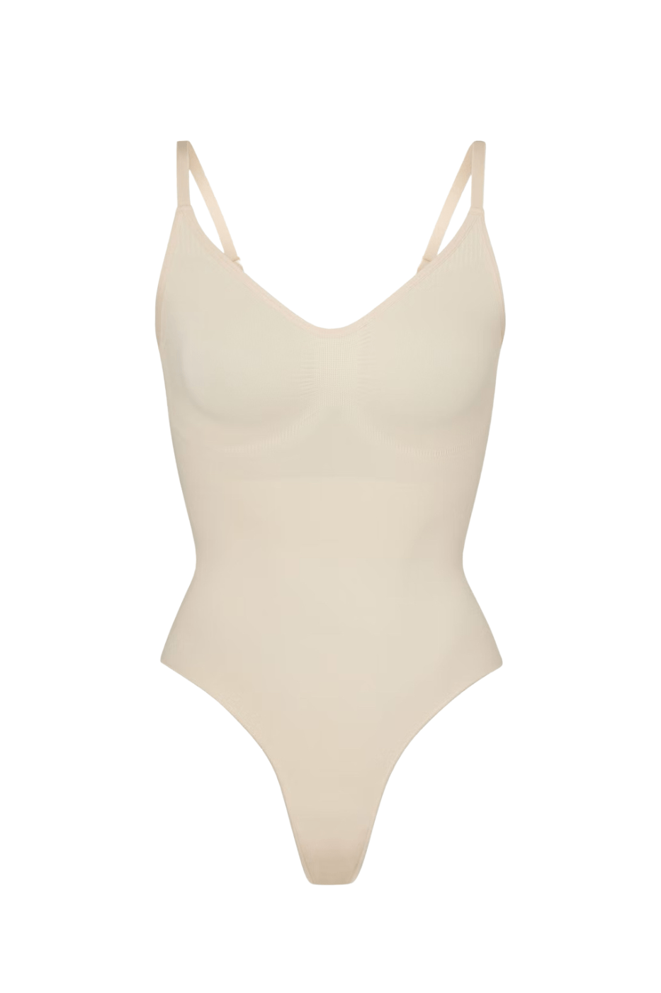 Curveez Gloss Nude / S VIRAL THONG BODYSUIT