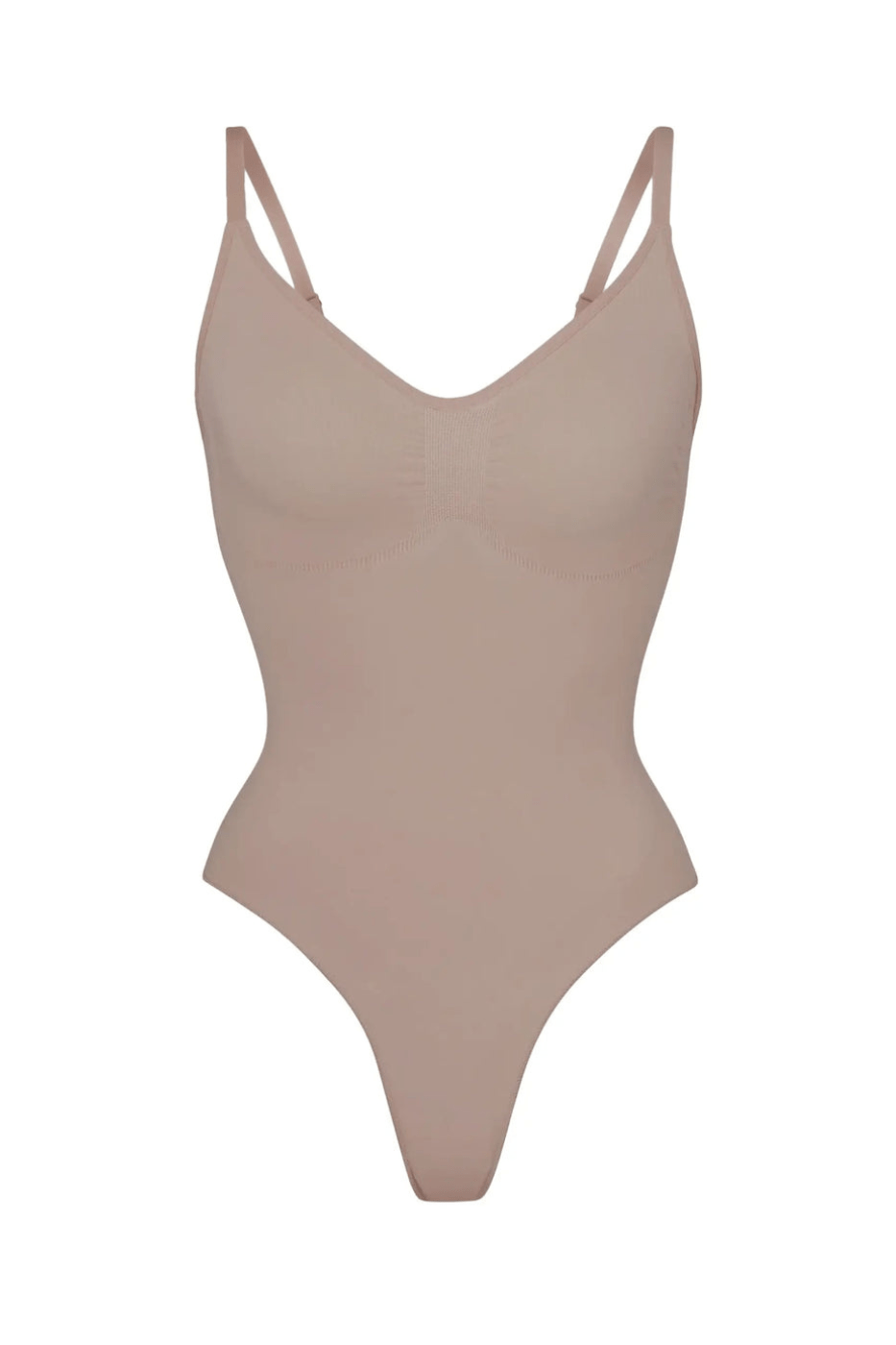 Curveez Mocha / S VIRAL THONG BODYSUIT