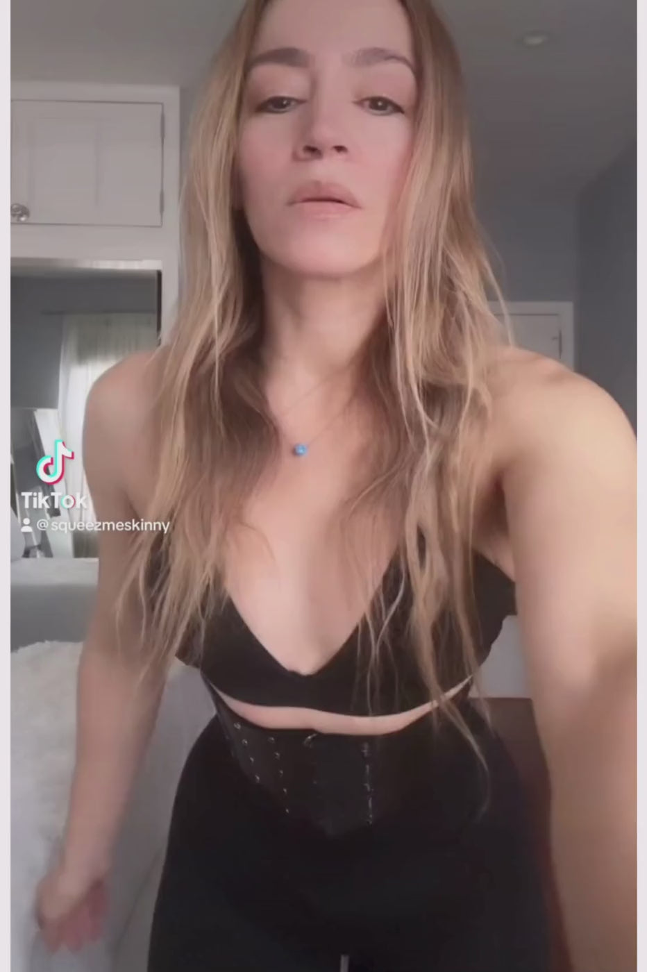 customer review latex waist trainer black by squeez me skinny