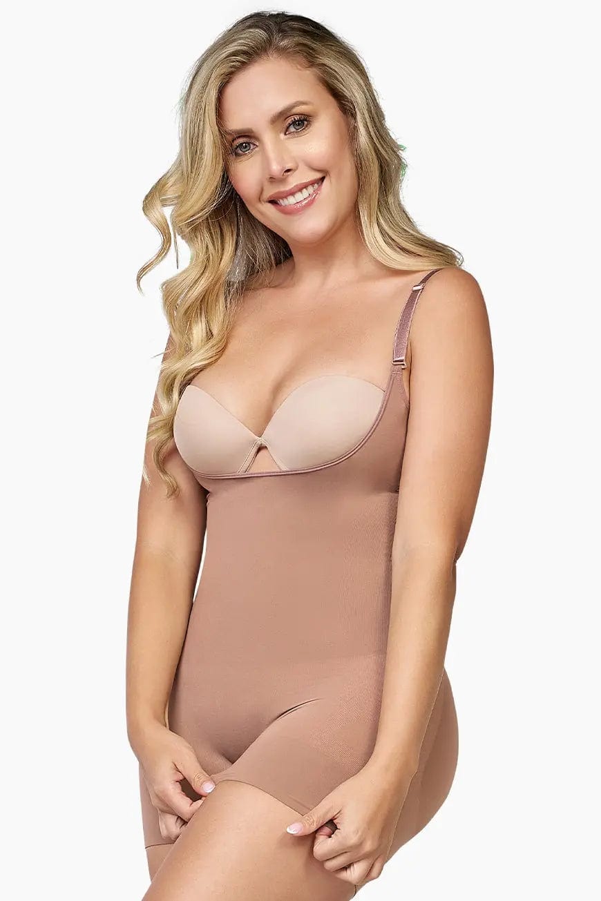 Curveez Shapewear Shapewear Bodysuit Second Skin Hip Hugger