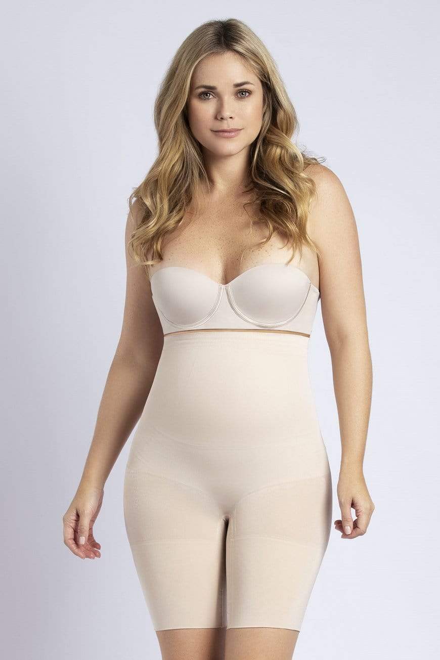 Curveez Shapewear S / NUDE COMFORT EVOLUTION HI-WAIST THIGH SLIMMER