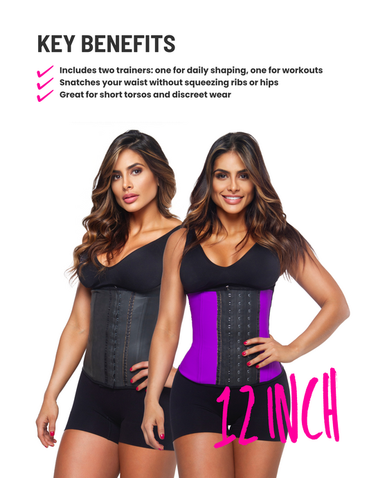12" Pro Package. Get 2 Waist Trainers!