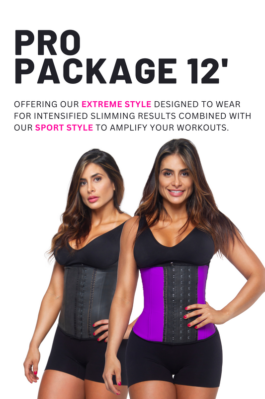 12" Pro Package. Get 2 Waist Trainers!