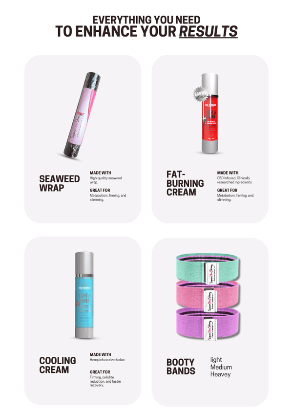 SqueezMeSkinny 8" New Year New Me. Sports Pack