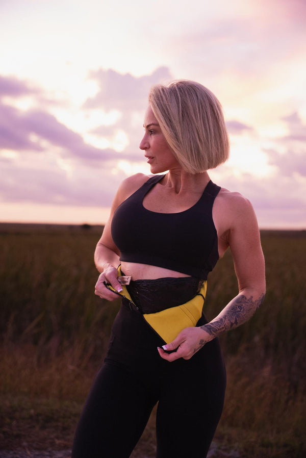 SqueezMeSkinny Activewear 10" Medium Torso / S Neoprene, Burn the Belly Fat!