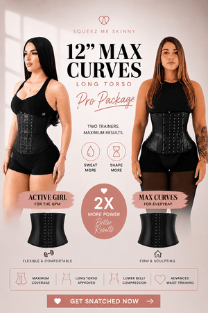 SqueezMeSkinny1 Activewear 12" Max Curves + Active Girl Pro Package.