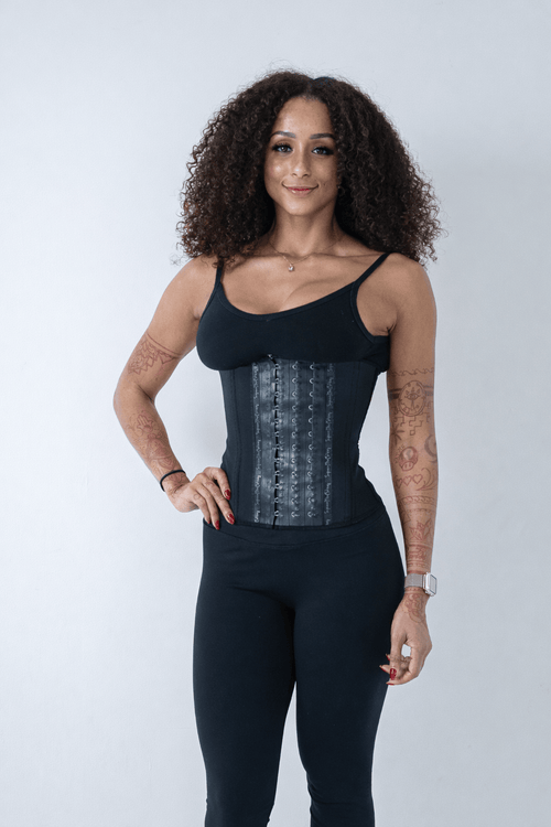 SqueezMeSkinny1 Activewear Black / Black / XXS 12" Max Curves + Active Girl Pro Package.
