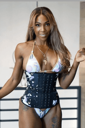 SqueezMeSkinny1 Activewear Medium Torso 10" Exclusive Design Sport Waist Trainers