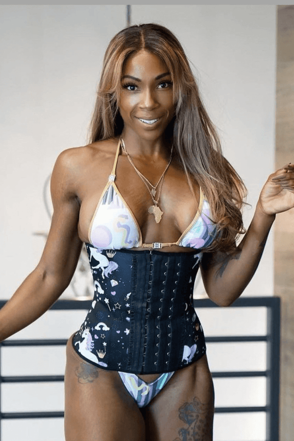 SqueezMeSkinny1 Activewear Medium Torso 10" Exclusive Design Sport Waist Trainers