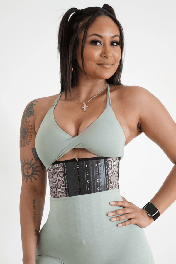 SqueezMeSkinny1 Activewear Medium Torso 10" Exclusive Design Sport Waist Trainers