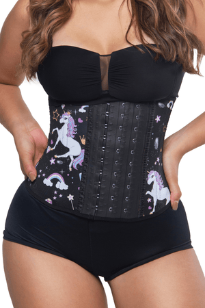 SqueezMeSkinny Activewear Short Torso 8' Exclusive Design Sport Waist Trainers