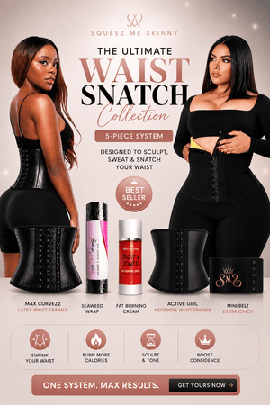 SqueezMeSkinny1 Activewear The Ultimate PRO Pack – Snatch Your Waist & Burn Fat Fast
