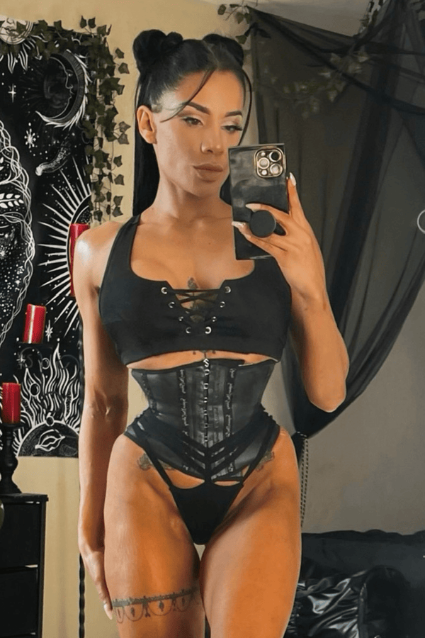 short torso tightest fitting colombian latex waist trainer