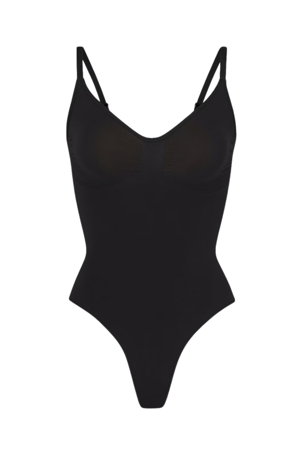 Curveez Black / S VIRAL THONG BODYSUIT