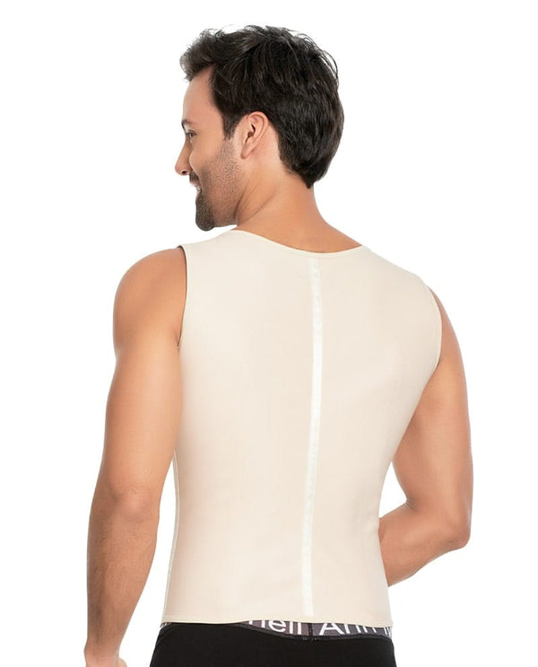 Ann Michell Body Shapers Men Latex Vest high compression daily shapewear 2033