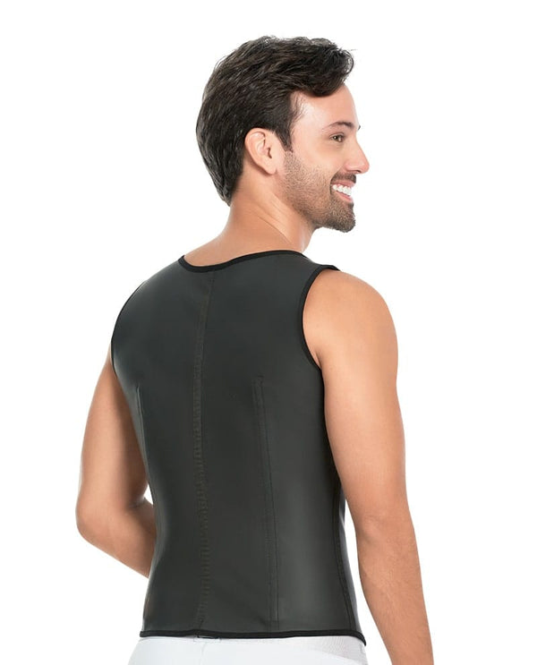 Ann Michell Body Shapers Men Latex Vest high compression daily shapewear 2033