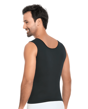 Ann Michell Body Shapers Shirt for men Stage 4 Colombian Neoprene Sweat Vest – Thermal Posture Corrector for Workout & Daily Use 7036