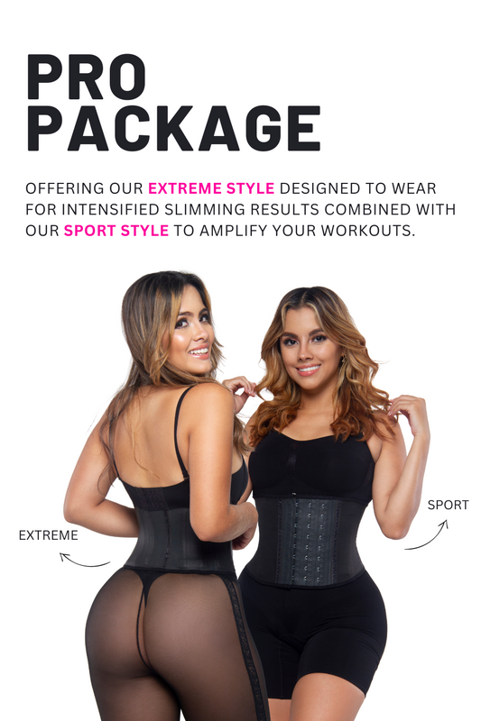 8" Pro Package. Get 2 Waist Trainers !