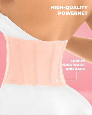 Ann Michell Corsets Colombian Waist Trainer Stage 2 – 11 Steel Boning Corset (Short Torso)