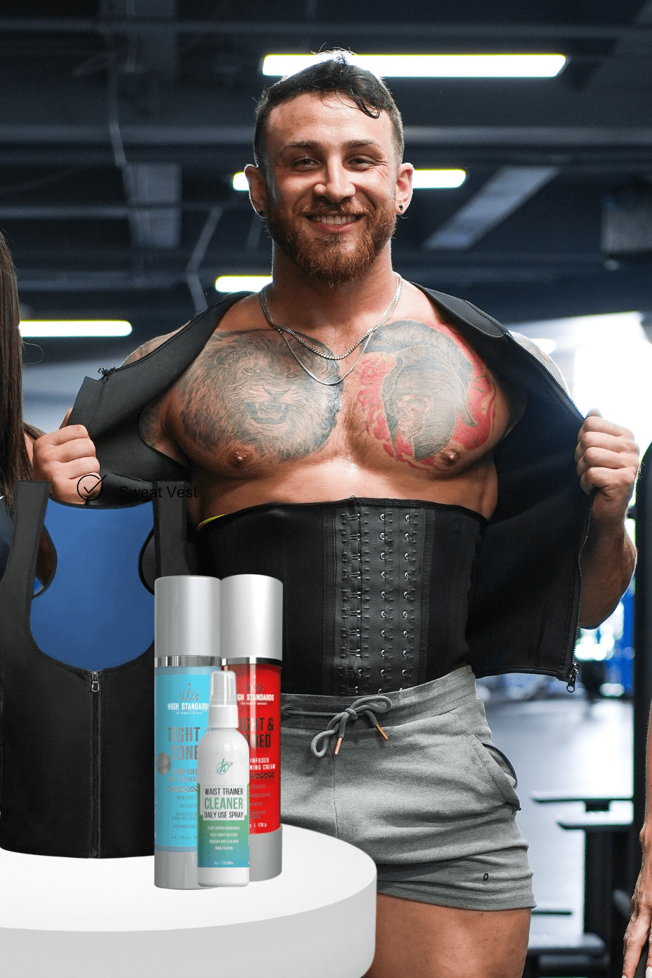 Best-Selling Waist Trainer for Men Rows of Hooks – SqueezMeSkinny