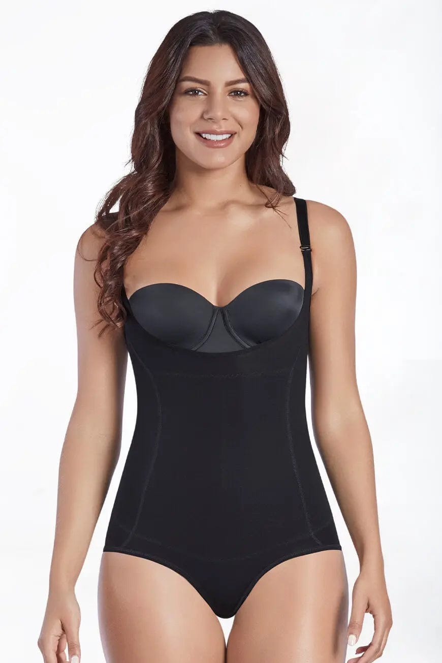 Curveez Shapewear Black / S Bodysuit Hip Hugger Ultra Shaping