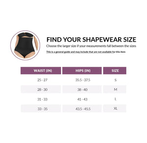 Curveez Shapewear Briefs Signature Control