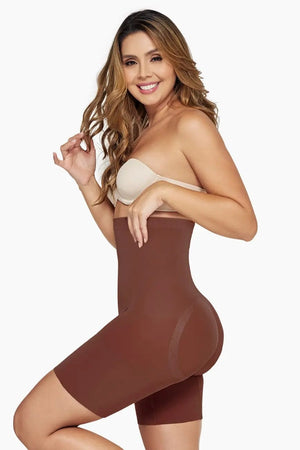 Curveez Shapewear High Waist Thigh Slimmer Comfort Evolution