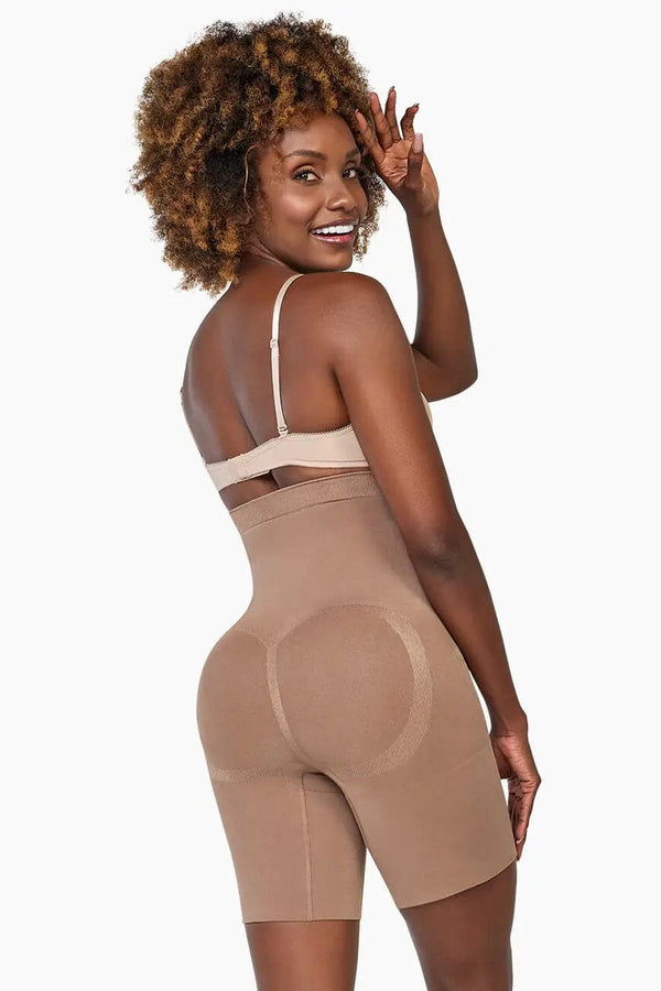 Curveez Shapewear High Waist Thigh Slimmer Comfort Evolution