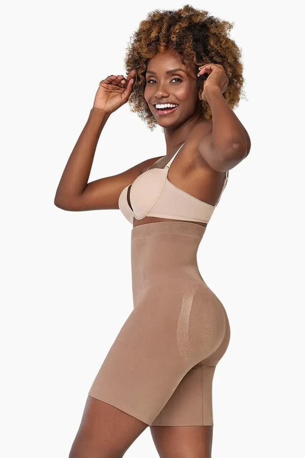 Curveez Shapewear High Waist Thigh Slimmer Comfort Evolution