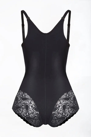 Curveez Shapewear Lace Bodysuit Hip Hugger
