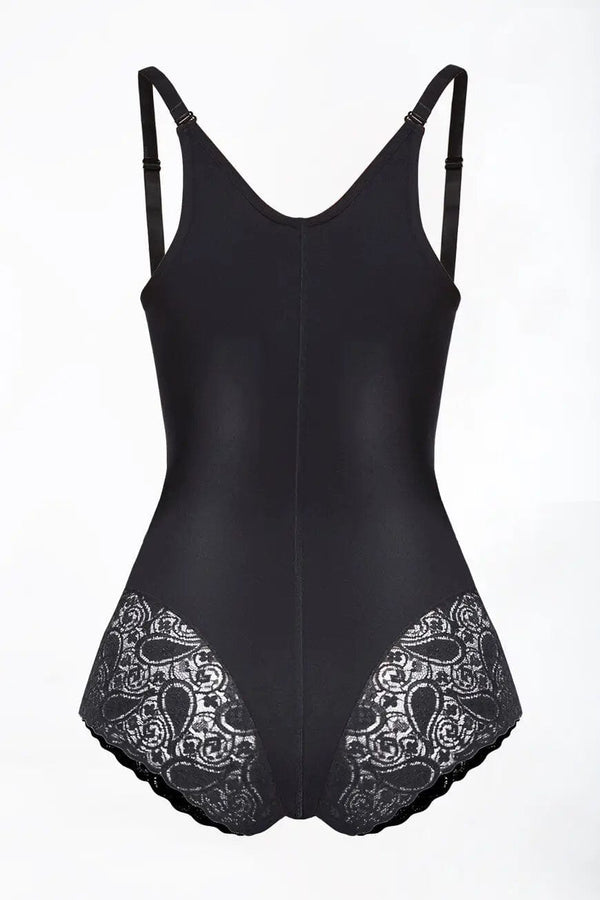 Curveez Shapewear Lace Bodysuit Hip Hugger