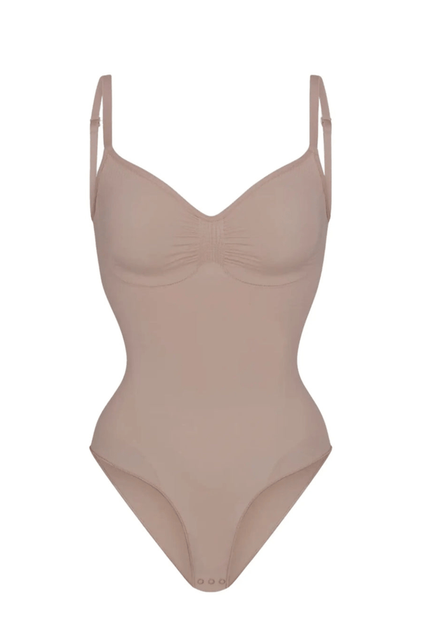 Curveez Shapewear Mocha / S VIRAL BRIEF BODYSUIT