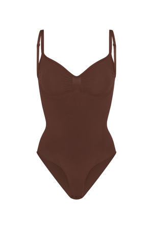 Curveez Shapewear Pure Chocolate / S VIRAL BRIEF BODYSUIT