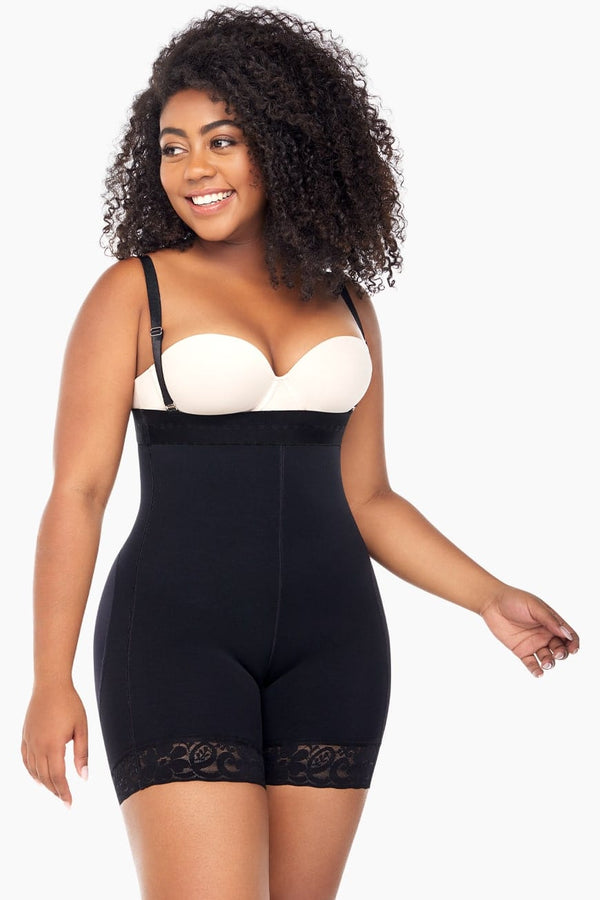 Curveez Shorts Black / XS BBL Effect Comfy Hi Waist Shorts
