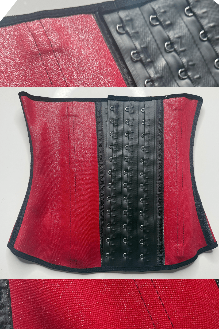 SqueezMeSkinny XS / 12' Long / Red One Of A Kind Waist Trainers | 12" size: XS