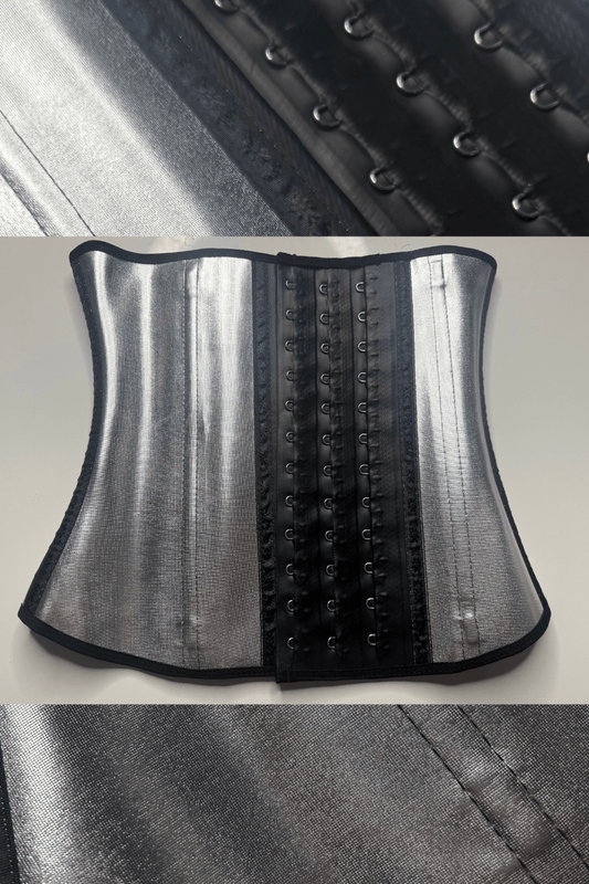 SqueezMeSkinny XS / 12' Long / Silver One Of A Kind Waist Trainers | 12" size: XS