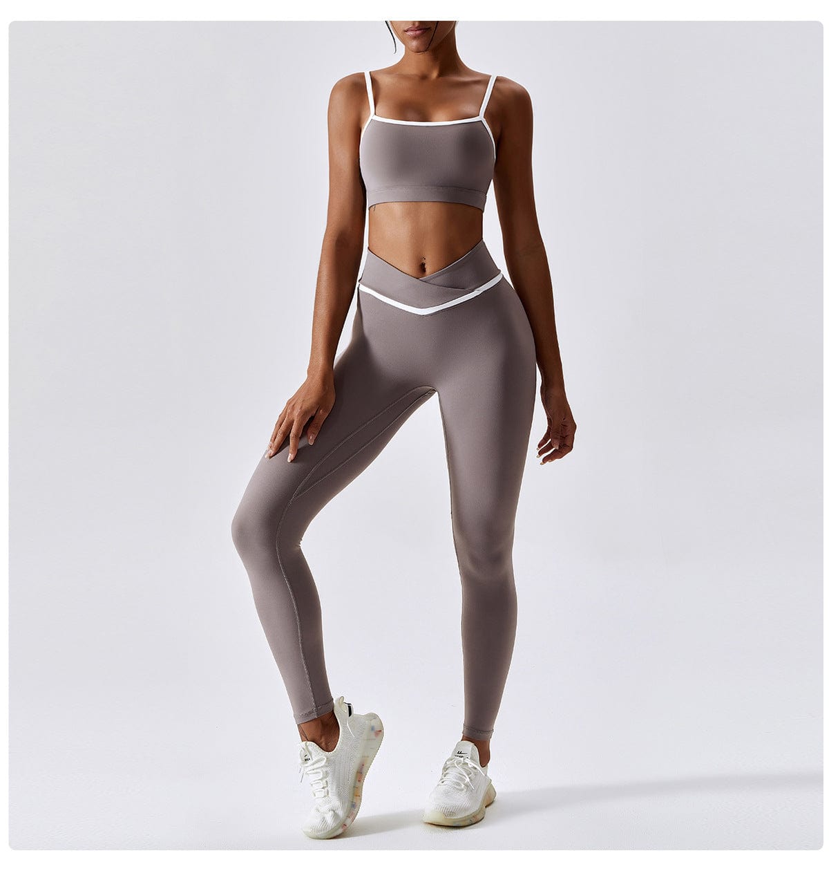 Hot Selling Tights Gym Yoga Set Women Bra Sports Fitness Apparel Running  Workout Leggings Set - China Set Fitness and Yoga Set price