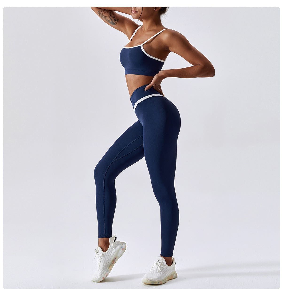 Workout Sets for Women Fashionable Sports Bra And Leggings Quick