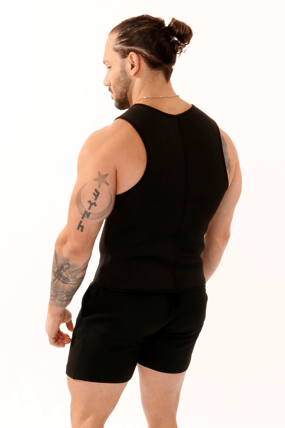 SqueezMeSkinny MEN'S ZIPPER HEAT TRAPPING SWEAT VEST