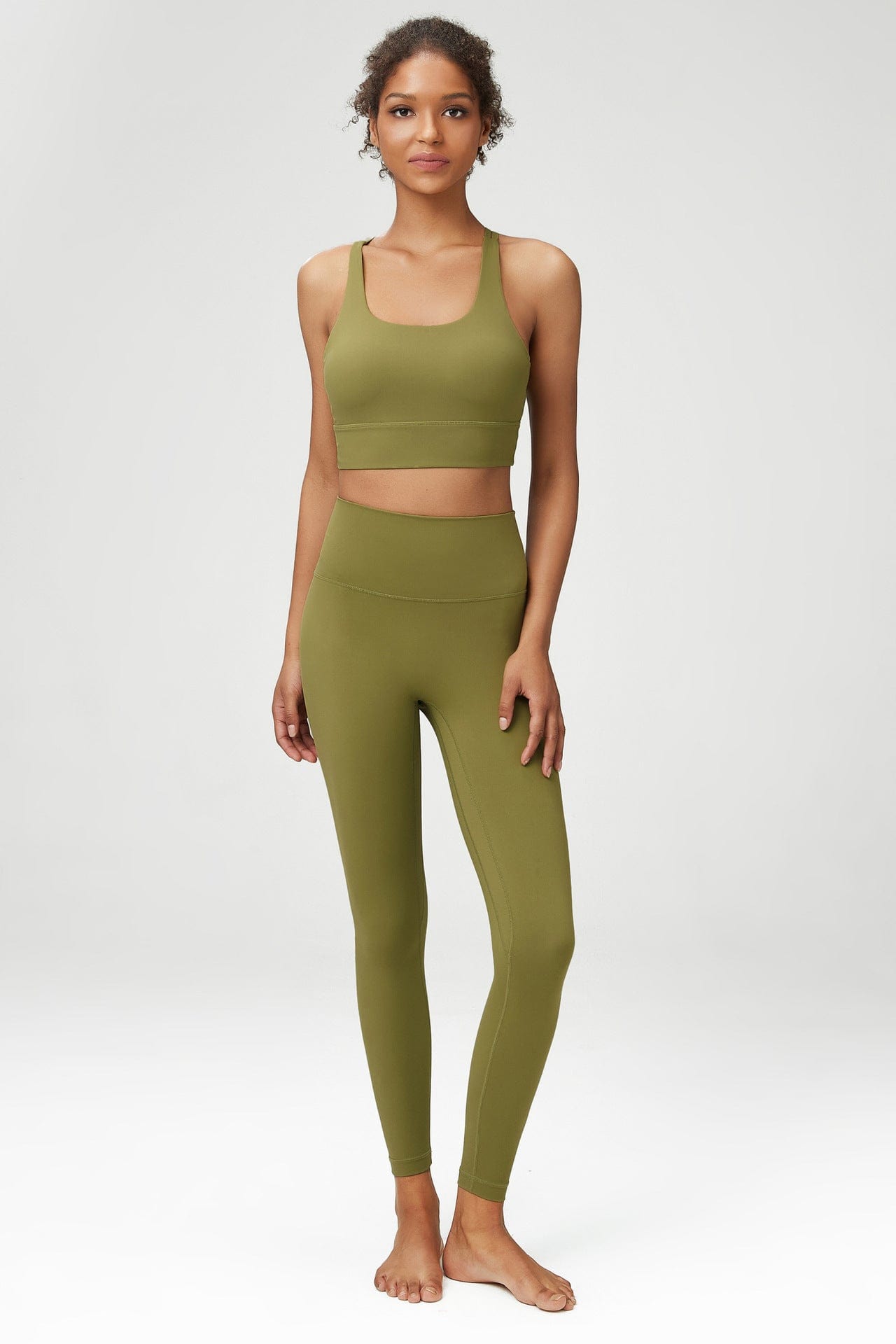 Compression Sports Top (Spearmint) – Fitness Fashioness
