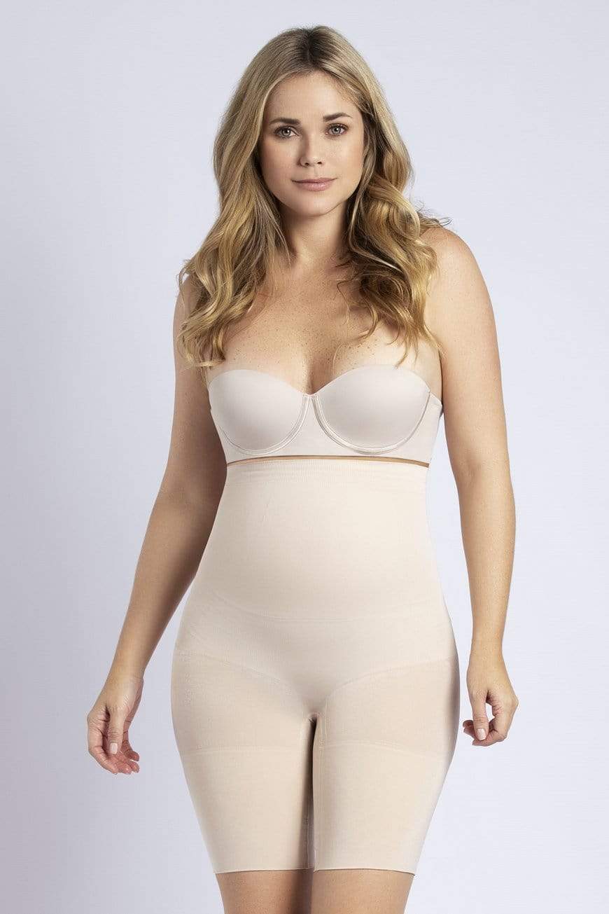 Nude cut out hip shapewear shorts – Rype Curves